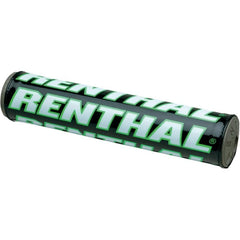 Renthal 10" Supercross Bar Pad - Black / White / Green
