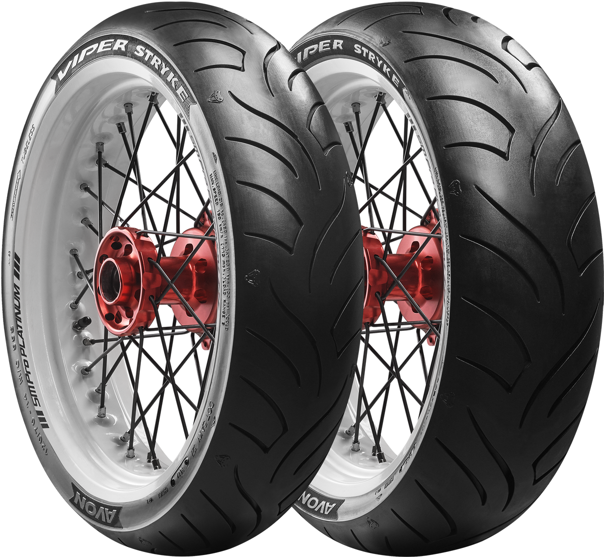 Avon Viper Stryke Front Tubeless Road Tyre 120/70 14