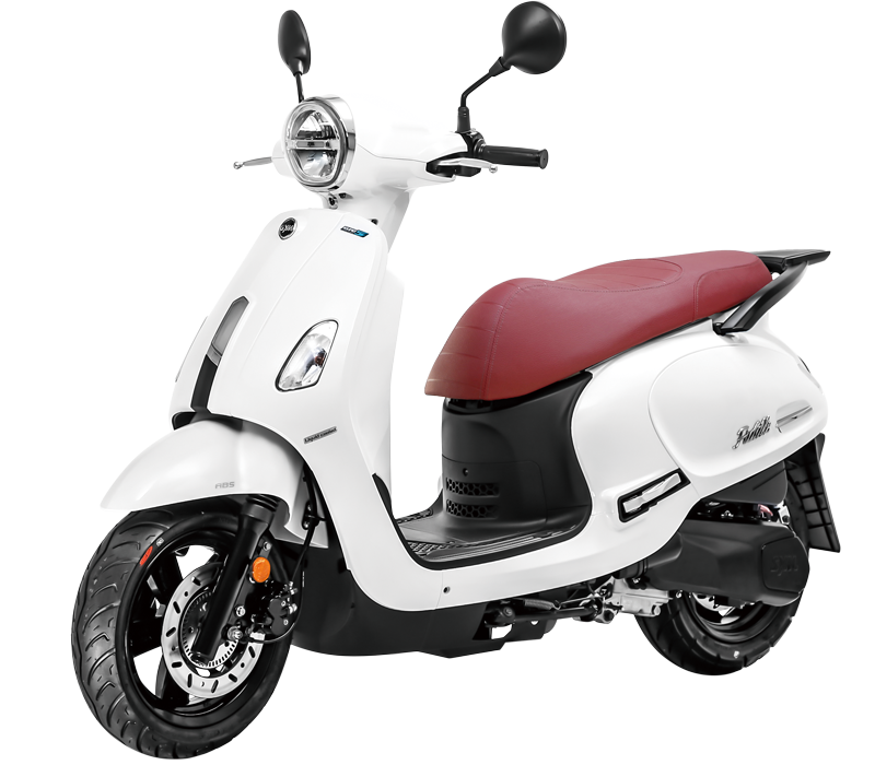 Sym Fiddle 125cc E5 White