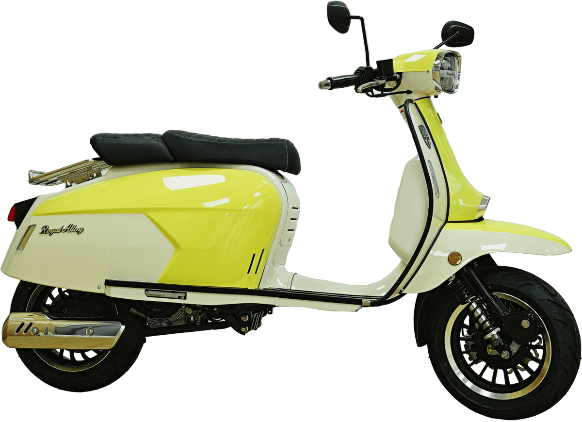 Royal Alloy GP 300cc S ABS LC Euro 5 Yellow Ivory